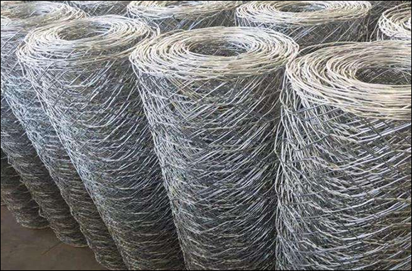 Double twisted hexagonal wire mesh gabion mesh