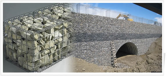 Wire Tying Gabions